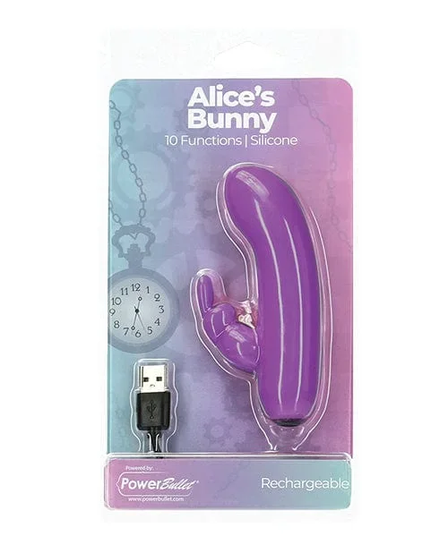 Alice’s Bunny Rechargeable Bullet with Rabbit Sleeve