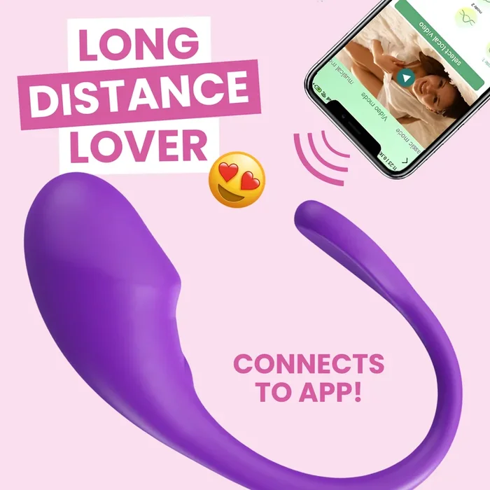 App Controlled Vibrating Egg – Perfect for Long-Distance Lovers!