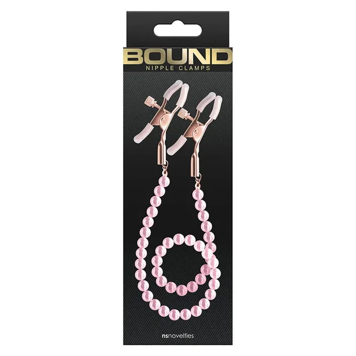 Bound Nipple Clamps DC1-Pink