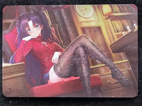 ???? DUAL 106 Rin Tohsaka FATE Goddess Story Anime Waifu Doujin Card ACG ???? Doll