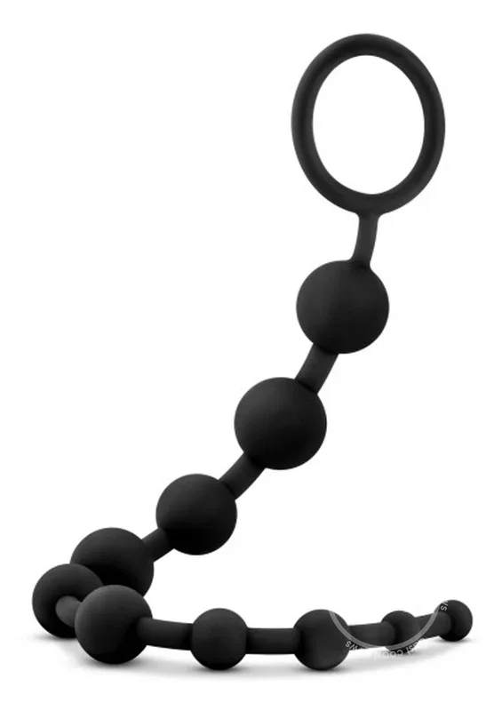 Performance Silicone Anal Beads – Black