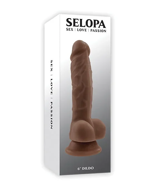 Selopa 6″ Lifelike Dildo – Dark