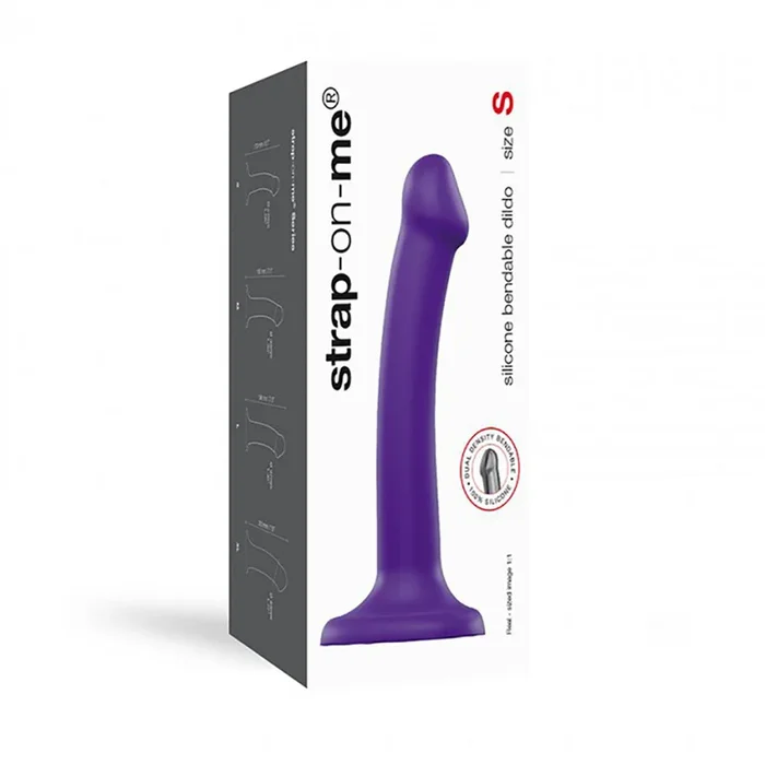 Strap-On-Me Bendable Dildo – Purple Small