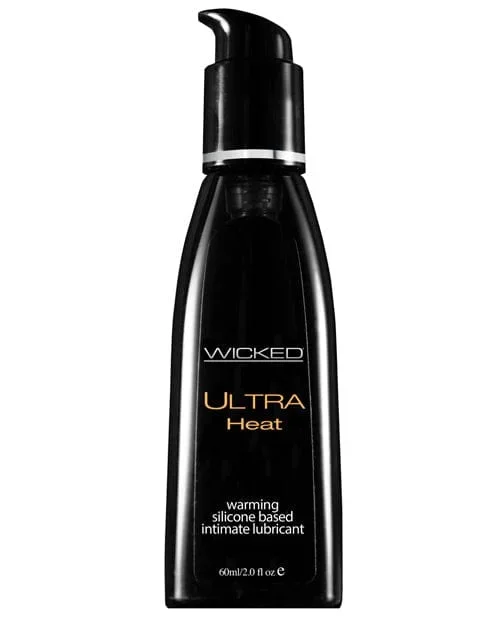 Wicked Sensual Care Ultra Heat Warming Sensation Silicone Based Lubricant – 2 oz. Fragrance Free