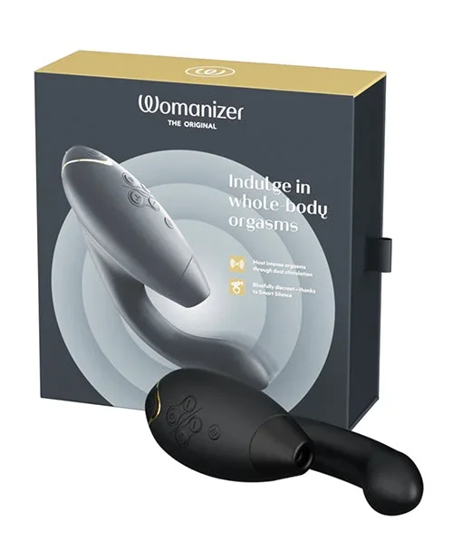 Womanizer Duo 2 Clitoral & G-Spot Rabbit – Black