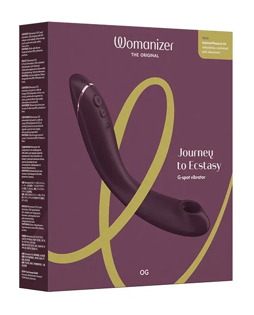 Womanizer OG Long-Handle G-Spot Vibrator – Aubergine